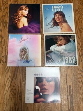 Taylor Swift Vinyl Set of 5